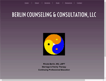 Tablet Screenshot of berlin-counseling.com
